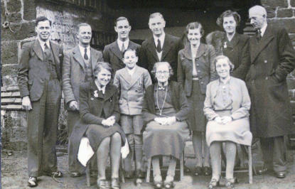 Keziah Surrounded by her family
